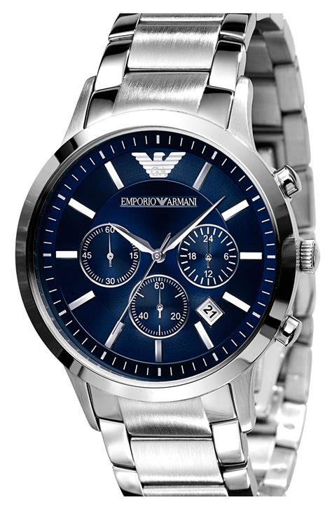 armani chronograph watch.